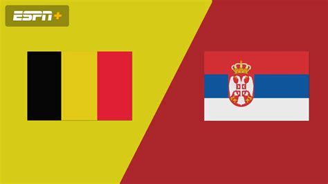 belgium vs serbia soccer